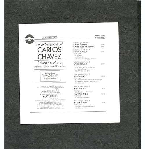 The Six Symphonies of Carlos Chávez