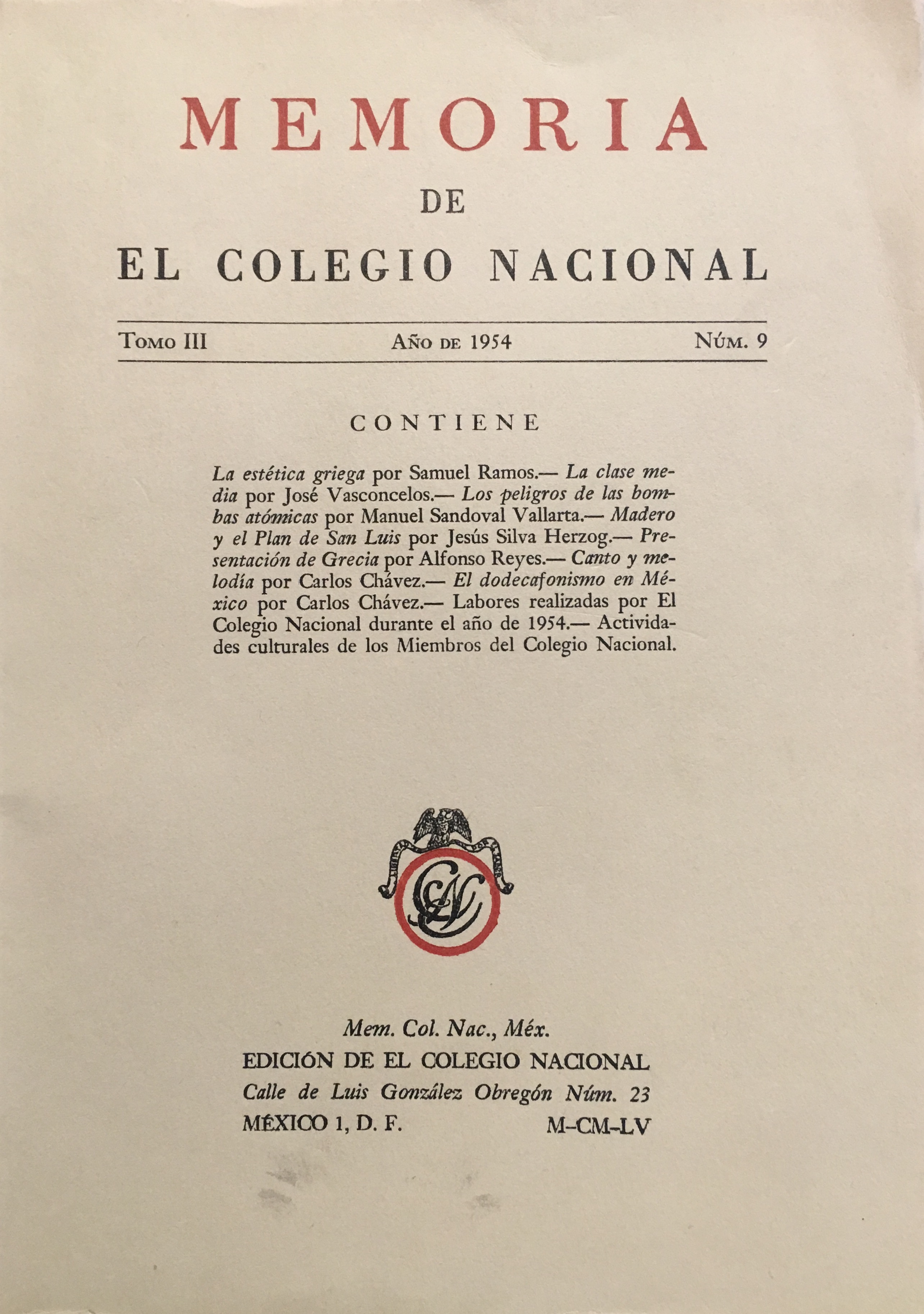 El dodecafonismo en México