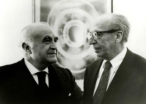 Carlos Chávez y Aaron Copland