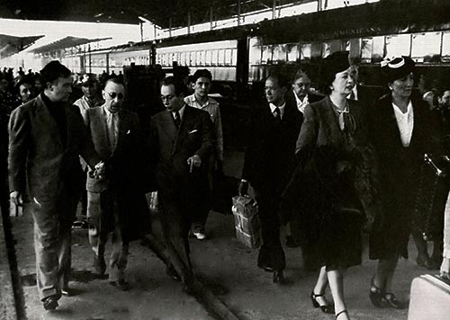 Carlos Chávez e Igor Stravinsky