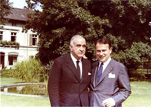 Carlos Chávez y Fritz Reiner